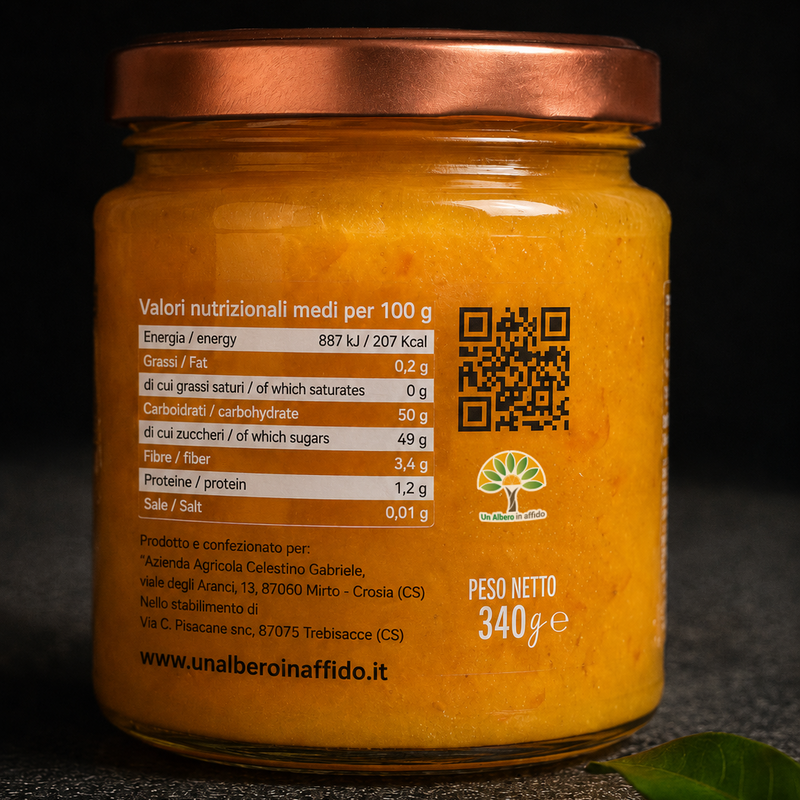 Composta di Clementine - Ricetta calabrese artigianale - peso 340g